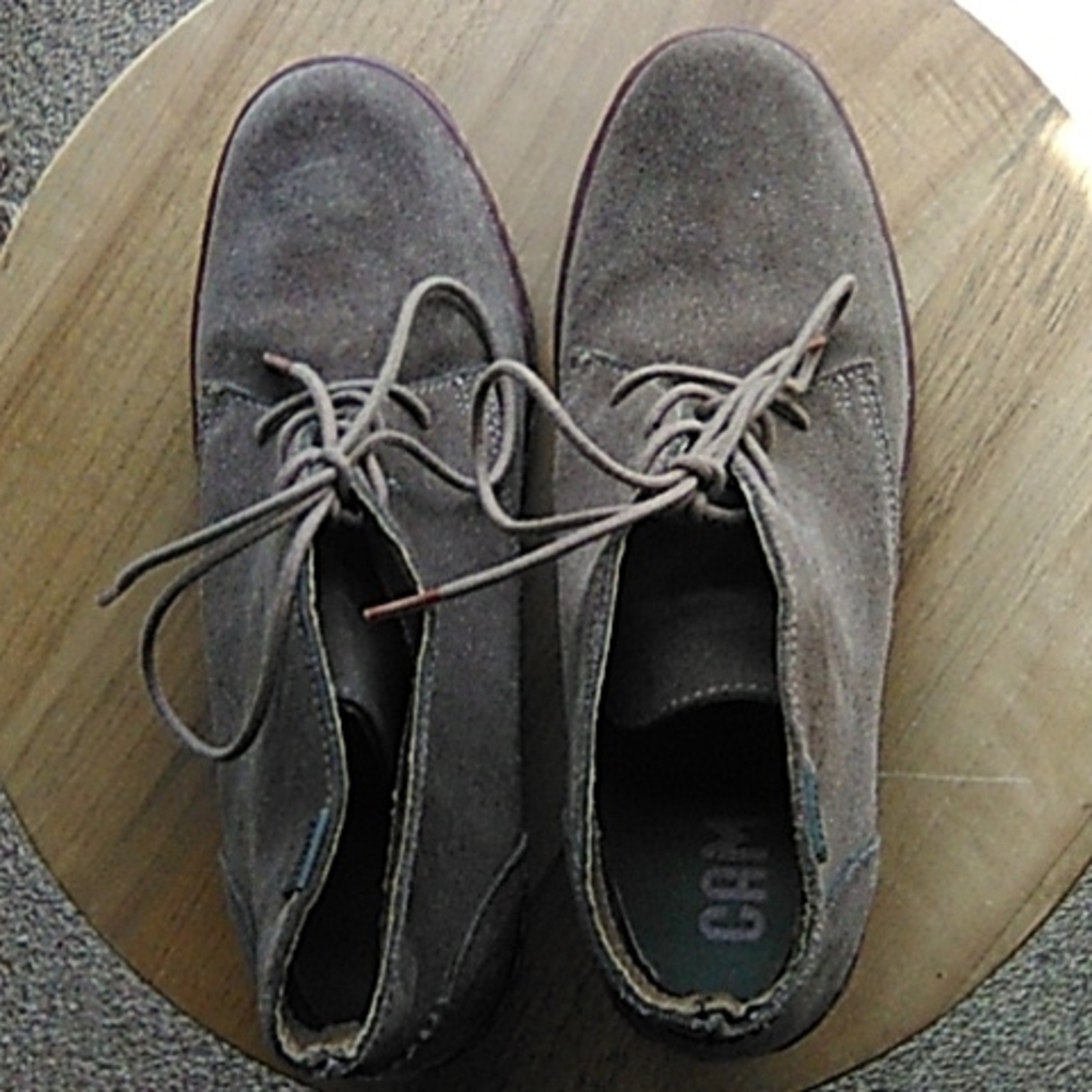 Camper lace up ankle boots